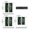 Set Of 2 Filtering Curtains Excluding Rods Non Movable Without Batteries Enchanted Forest Butterfly Use Bedrooms Curtain For Sleeping Area Made