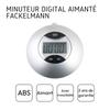 Digital Magnetic Kitchen Timer with Battery Included Fackelmann Basic Ref. 41939