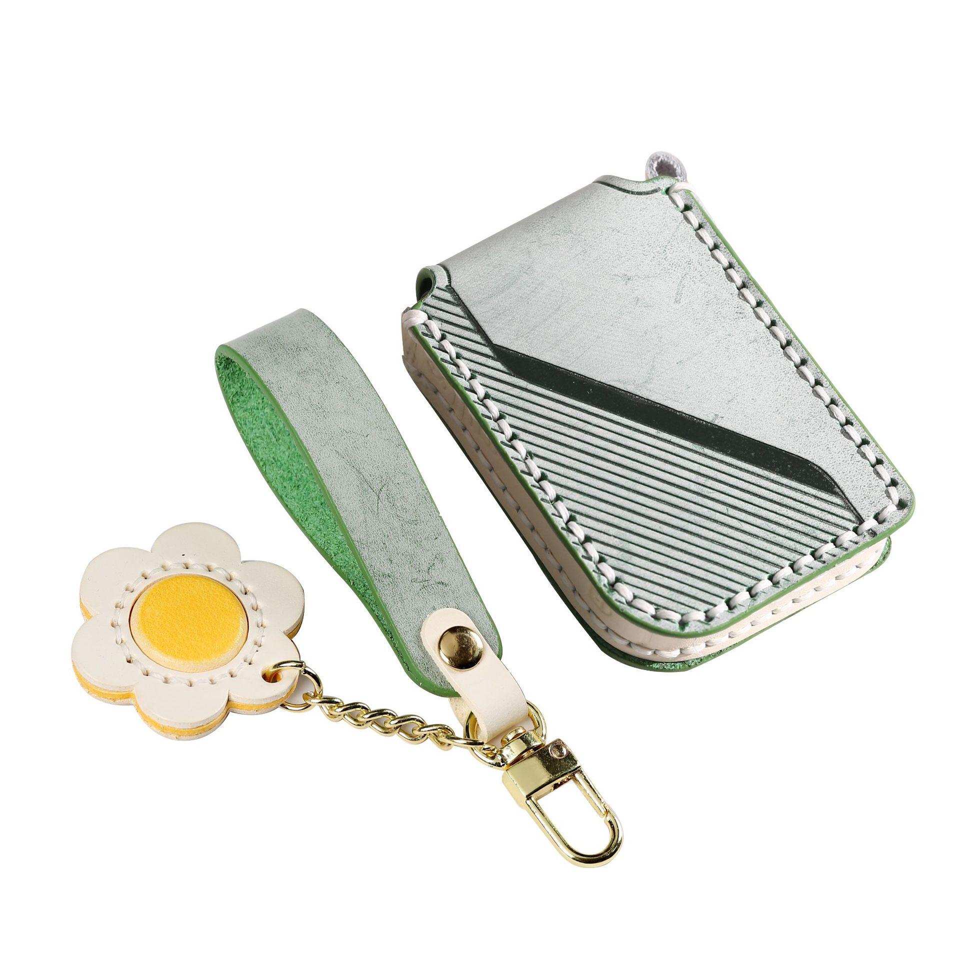 

Cowhide 22 Lynk & Co Car Special Leather Key Cover 05 06 01 09 High-end Protective Cover Buckle Bag Women s розовый