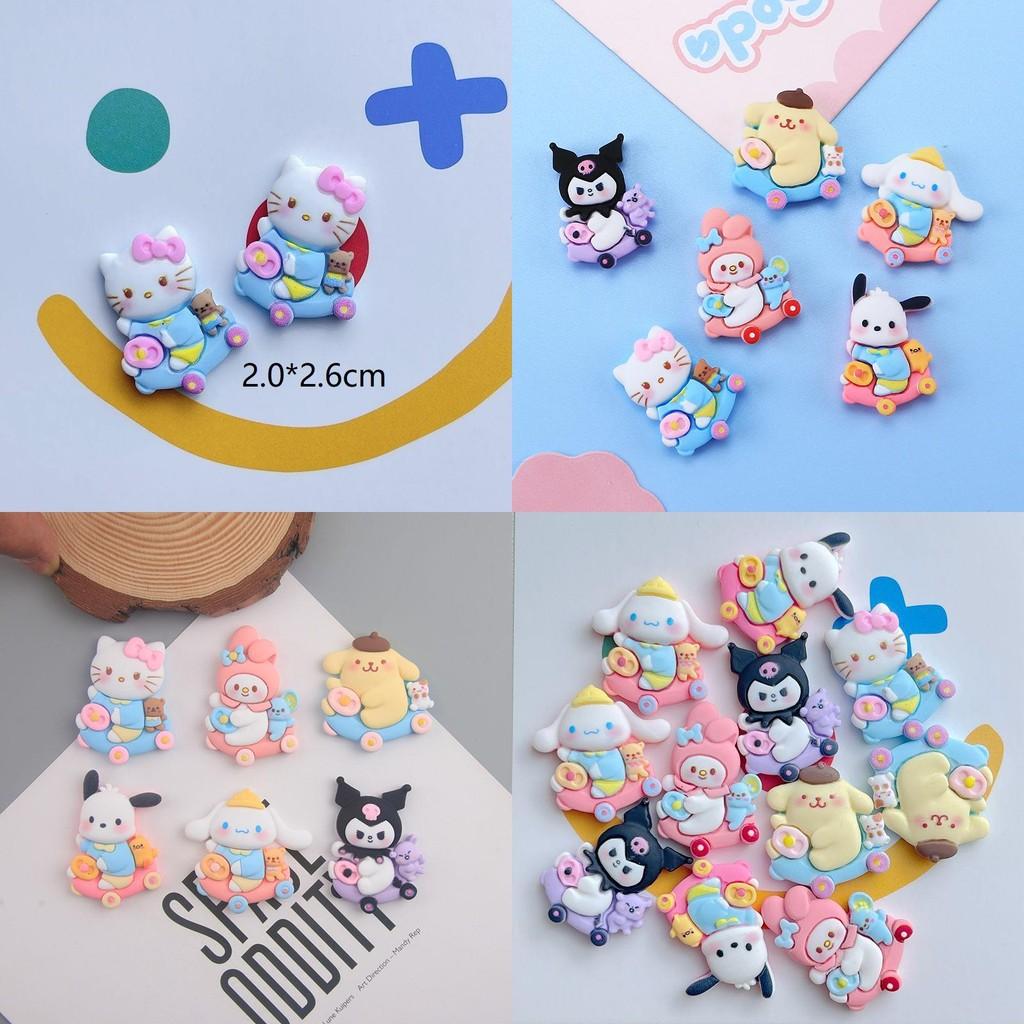 Cream Jelly Diy Phone Case Hairpin Cartoon Dog Car Tree Resin Accessories Characters)