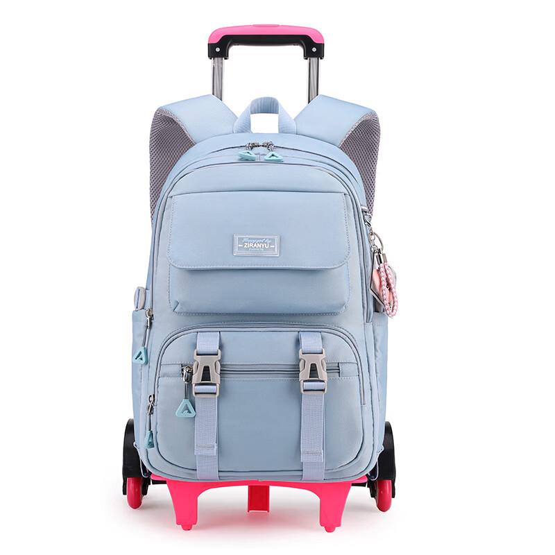 Li Shen Kids' Rolling School Backpack