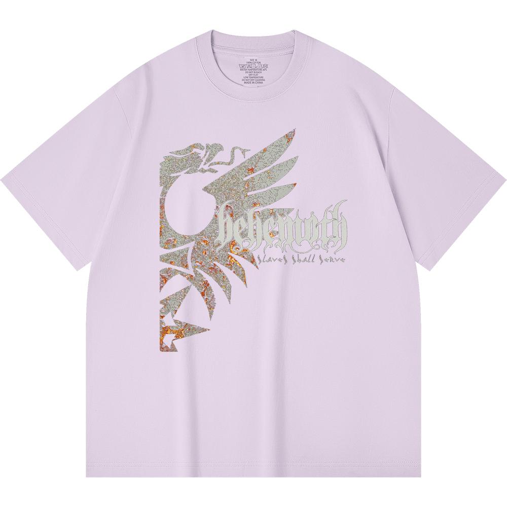 230 g/m² 100% Bavlna T-shirt Heavy Metal Rocková Kapela Tisk Populární Hudby Unisex Těžký Bavlněný T-shirt