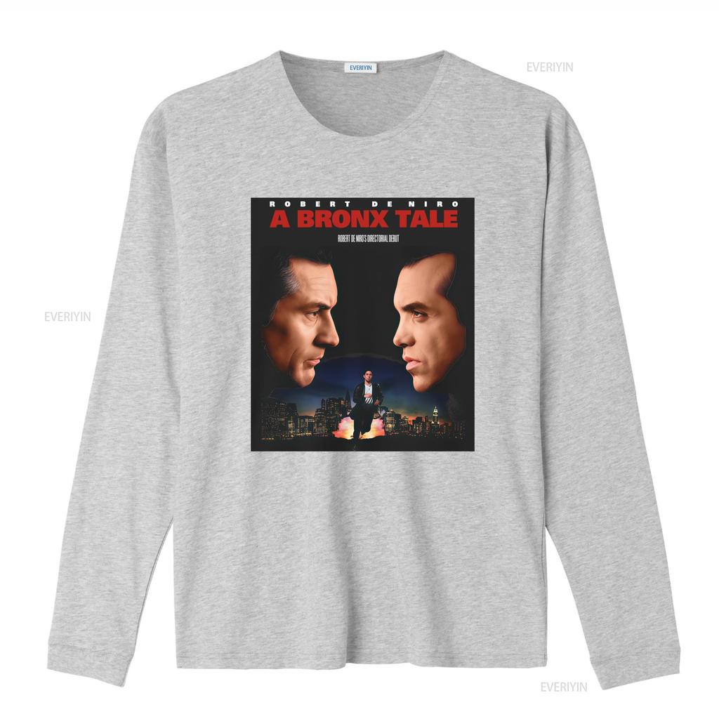 Robert De Niro A Bronx Tale Film Inspiriert Herren Schwarz T-Shirt Größe S 3XL vintage Gewaschen Leicht Stilvoll Atmungsaktiv