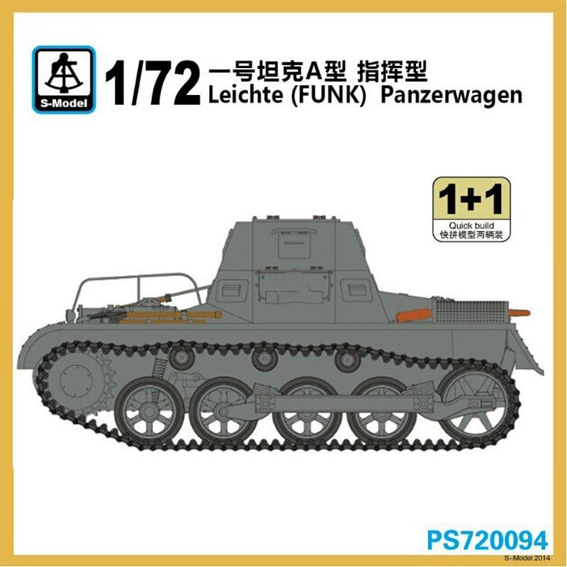

PS720094 1/72 Немецкий танк №1 Тип А Командный Пластиковая сборная модель
