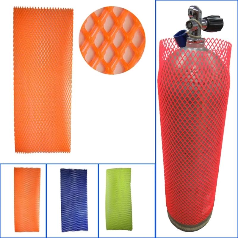 Air Cylinder Sleeve Scubas Diving Tanks Protective Mesh Antiscratch Snorkeling Cylinder Net Protector for Cylinder Protect