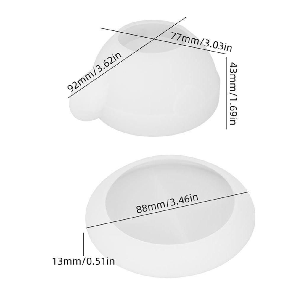 Silicone Material DIY Mold Coffee Cup Shape Epoxy Resin Mold Love Teacup Silicone Mold Home Decor