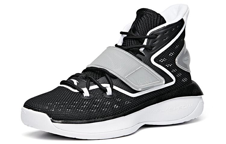 Men's Sneakers Anta KT Ice Synthetic Leather Cushioning Slip Resistant Abrasion Resistant High top Basketball