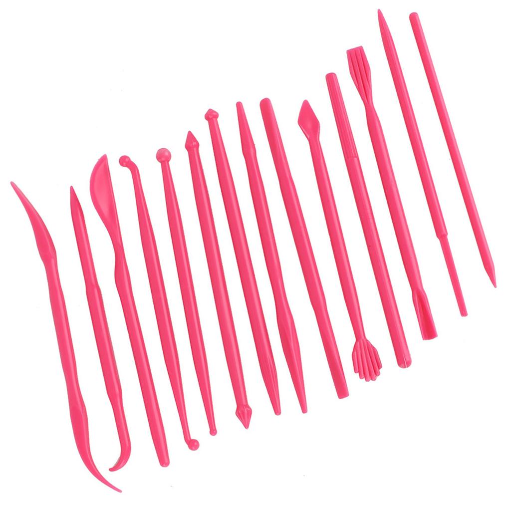 14ks DIY Plastelínová sochařská sada Hrnčířský tvarovač Polymerové modelování Ruční nástroj