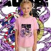 One Piece Boa Hancock Anime Printed Kids Cotton T Shirt for Boys and Girls Breathable Comfortable Daily Casual Wear