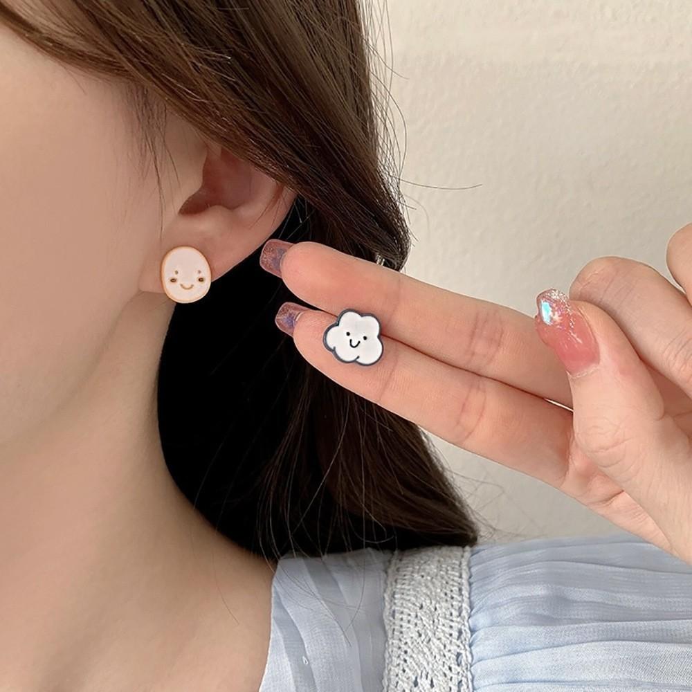 Boucles d'oreilles clous Petite Perle Aiguille Argent Tempérament Haut de gamme Géométriques Boucles d'oreilles pour Trou d'oreille Mignonnes Serties de Diamants Boucles d'oreilles Personnalisées