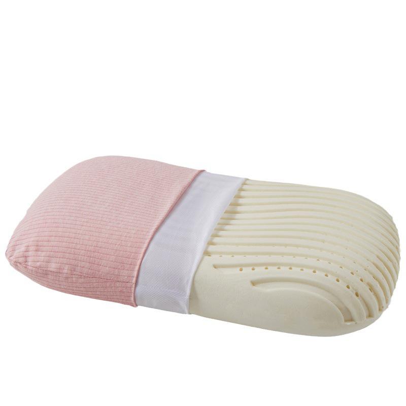 Breathable Summer Latex Cervical Pillow for Better Sleep - Single Pillow for Men, Students, and Hotels