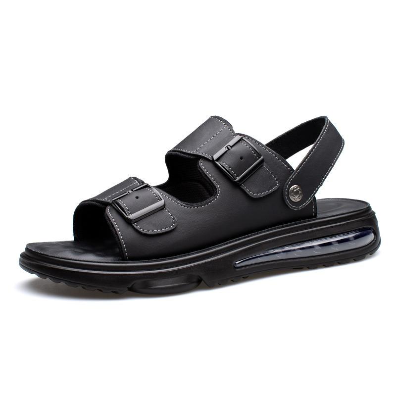 Sandals Men's Summer New Air Cushion Driving Slippers Casual Sports Non-slip Soft-soled Outdoor Beach Shoes