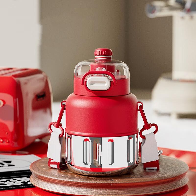 HAPPIECE Portable Insulated Stainless Steel Water Bottle