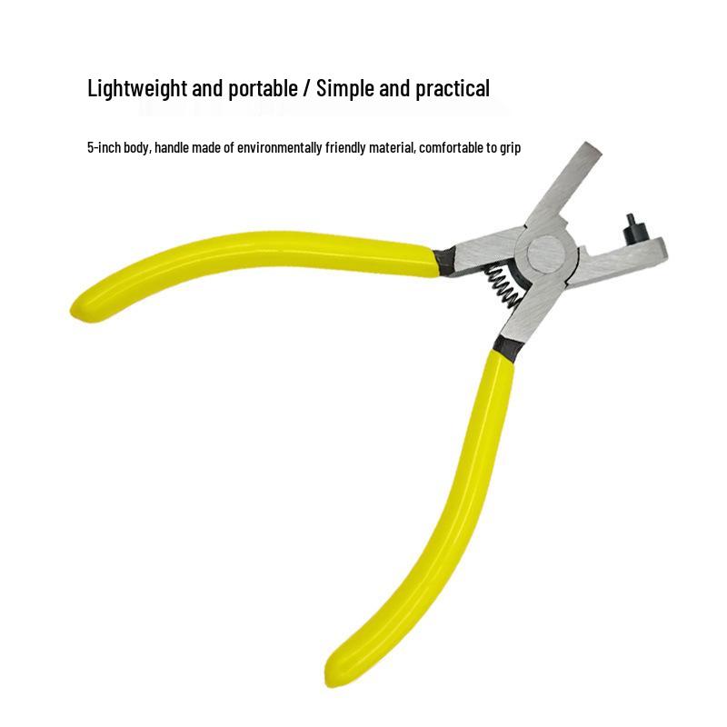 Multi-Functional Labor-Saving Hole Punch Pliers for Belts and Watch Straps