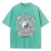 Big Dreamer Mushroom Flower Butterfly Women T Shirt Street Sport Tshirt Soft Breathable Short Sleeve Oversized T-Shirt