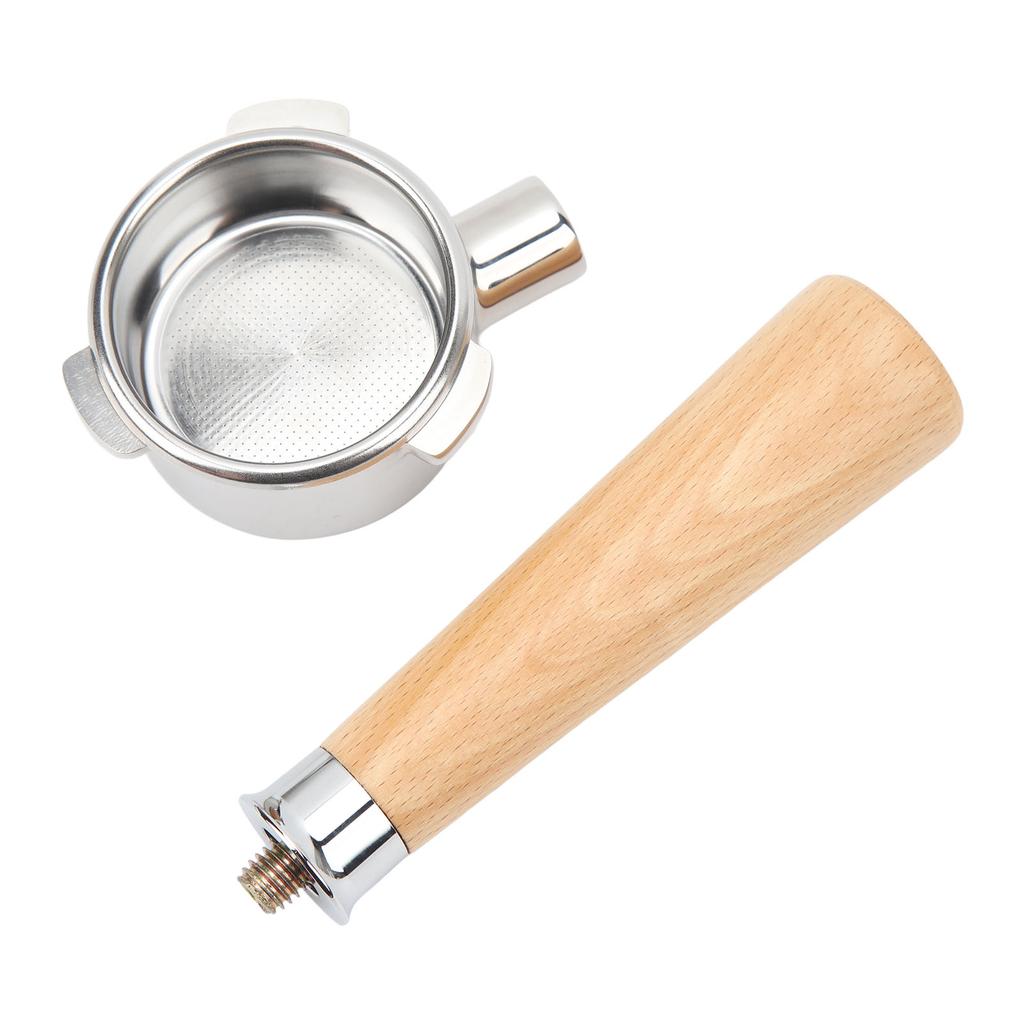 Bezedný portafiltr z nerezové oceli, ruční nahý portafiltr pro kávovary Breville řady 8