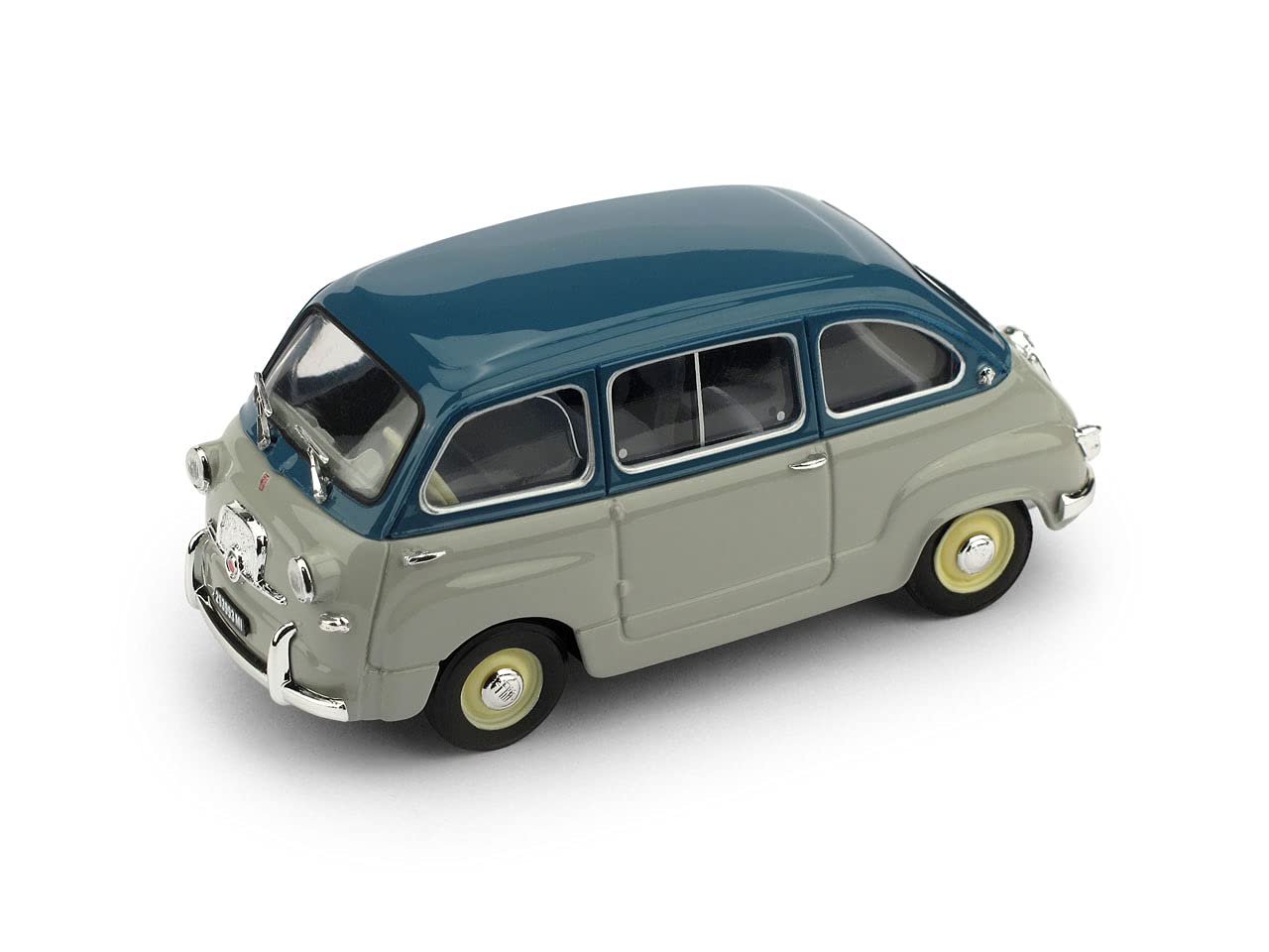 

Blum Scale Fiat 600 Multipla 1A Серия 1956 BRUMM FIAT 600 MULTIPLA 1A СЕРИЯ 1/43 Синий/Серый зелёный