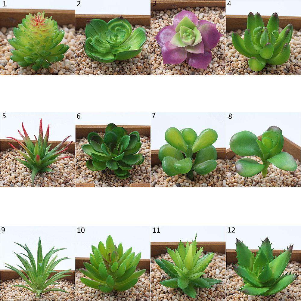 Hochwertige Heimdekoration Bonsai Kunstblumen Künstliche Pflanzen Sukkulenten Floristik Basteln