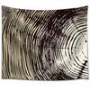 Wood Cross Section Background  Tapestry  Realistic Timber CrossCut Design Great for RusticInspired Home Decor