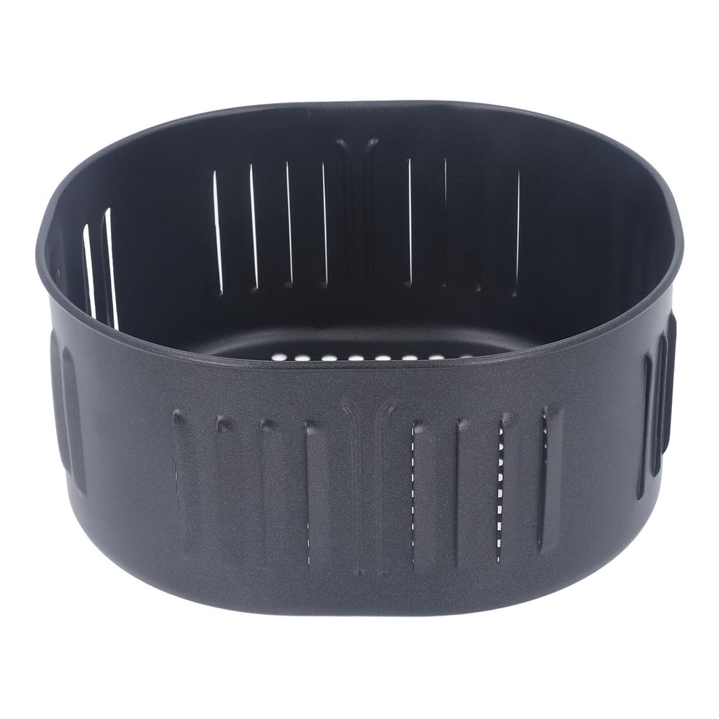 Náhradní koš do fritézy Černá nerezová ocel Nepřilnavý 5,5 l Koš do fritézy s možností vypouštění oleje pro pečení