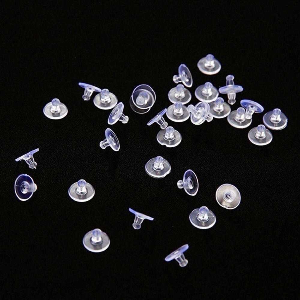 

Silicone Accessories Rubber Earring Blocked Earrings Earring Back Back Stoppers чистый