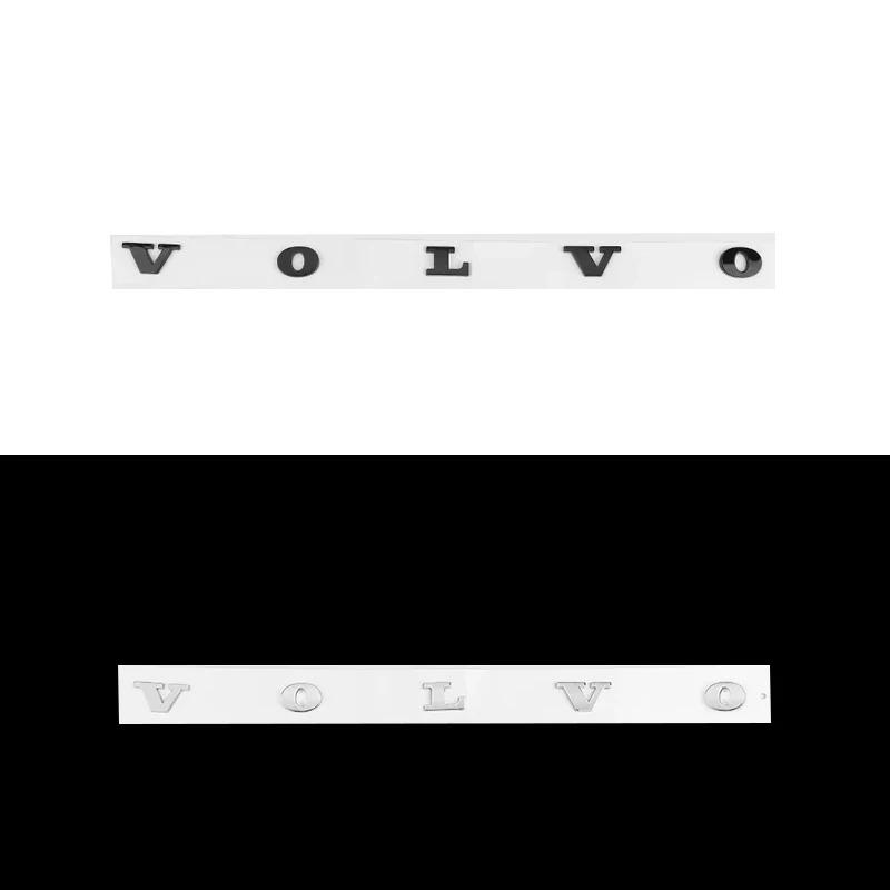 Car Audio Decorate 3D Aluminum Badge Emblem Stickers For VOLVO XC90 XC60 V40 V60 S60L Rear Logo Volvo Logo T4 T5 T6 B3 B4 B5 B6