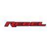 Personalized 3D Metal Car Sticker Rebel Letter Car Decal Self-Adhesive Letter Badge Stickers Car Exterior Decor Accessories