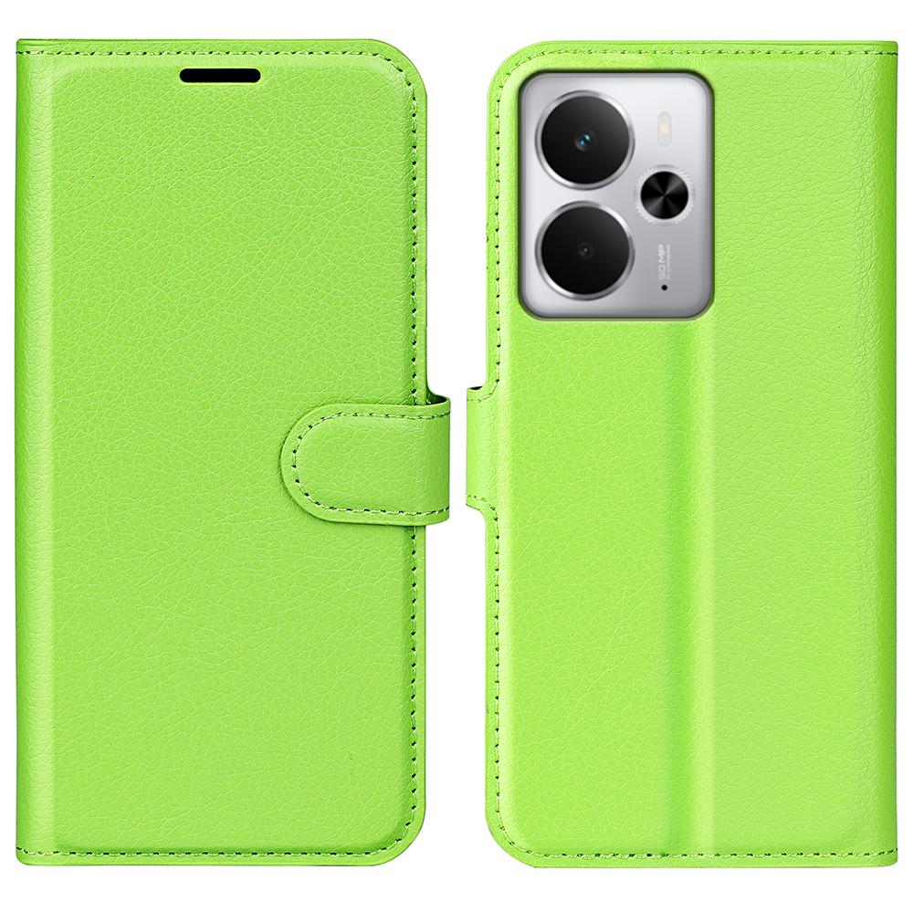 For Realme 14 5G Case Litchi Texture Shockproof Leather Wallet Phone Cover