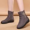 Warme Damen Stiefeletten Wasserdichte Damen Schneestiefel Kurze Plüschschuhe Winterstiefel Damen Kurze Stiefel Schuh Damen Winter Schuhwerk
