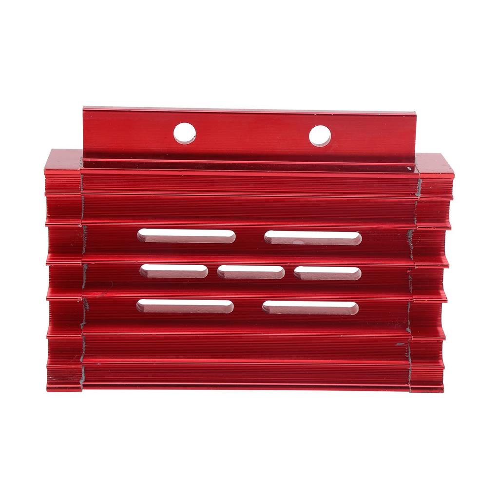 Motorcycle Radiator Oil Cooling System Aluminium Alloy Fit for 138CC 140CC 150CC PIT PRO Bike Trail Bike Dirt BikeRed