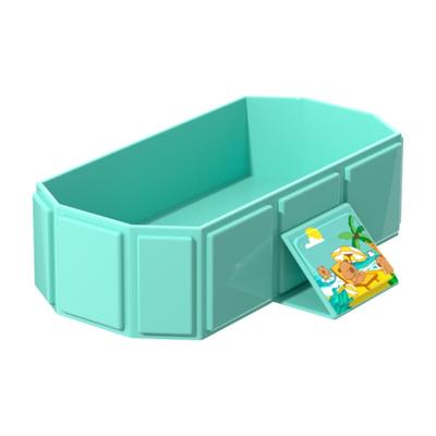 Expandable Infant Bathing Tub From Birth To 8 Years Old Foldable Design Bathtub Travel Friendly for Small Space