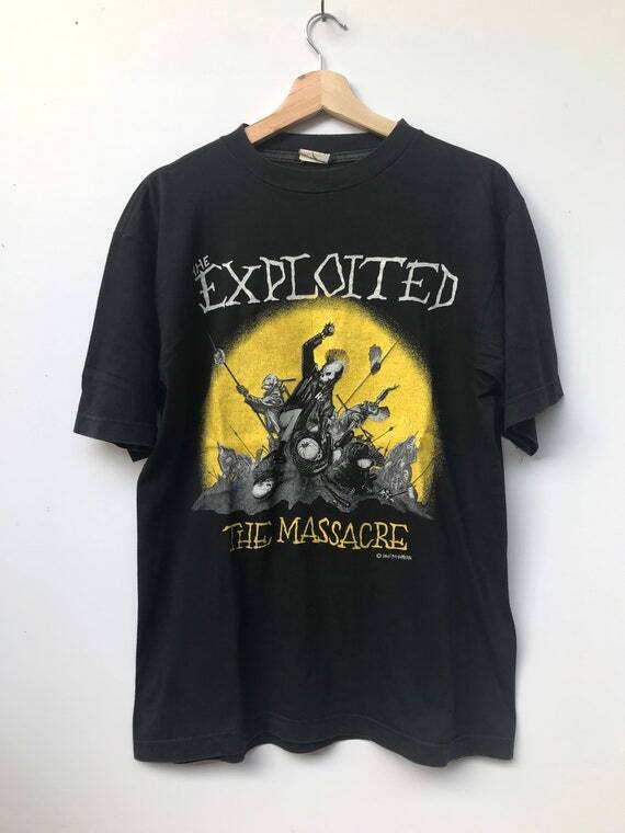T-Shirt Vintage 90s The Exploited the