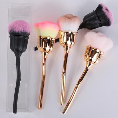 Rosen-Make-up-Pinsel, großer Puderpinsel, Beauty-Tool, Puder-Rouge-Pinsel