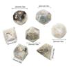 Natural Gemstone Dice Multifaceted Various Shape Polyhedral Digital Game Dice
