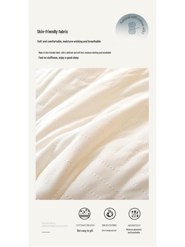 Breathable Soybean Fiber Neck Support Pillow for Comfortable Sleep