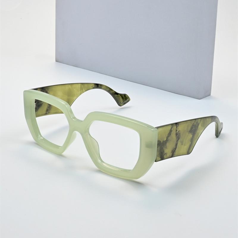 New Clear Thick Frame Eyewear Anti Blue Light Blocking Glasses Square Optical Eyeglasses Unisex  Lectura