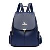 New Women's Casual Backpack with European and American Trendy Large Capacity Outdoor Travel Fashion Soft Leather Backpack Versatile Bag
