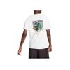 Puma Casual Comfortable Soft Versatile Short Sleeve T-Shirt Men Tops White 632939-02