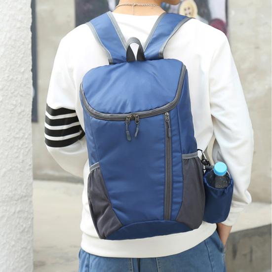 Vanntett sammenleggbar ryggsekk Vandring Camping Reise Trekking ryggsekk