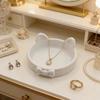 Paw Print-Like Base Cat Ear Storage Trays 3D Printed Jewelry Organizer  Vanity Tray