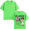 Eladio Carrion Sauce Boyz Album Graphic T-shirts Mens Women Clothing Fashion Hip Hop T Shirts Casual Cotton Short Sleeve T-shirt