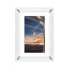 5Inch Acrylic Video Photo Frame Automatic Rotation Feature 1200mAh Rechargeable Battery For Home and Office Decoration