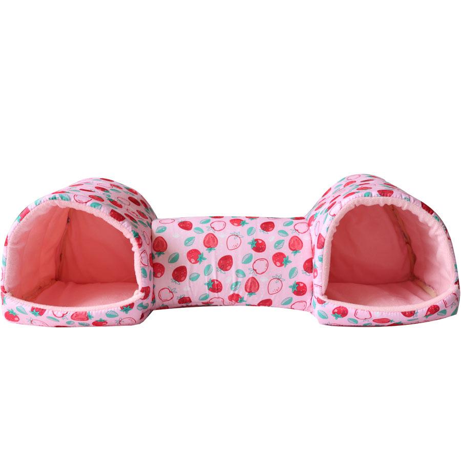 Hamster Rodents Hideaway Toy Gerbil Bed Hideouts Pet Tunnel Cave for Ferrets Hamster Guinea Pigs Sleeping Hideaway Tube