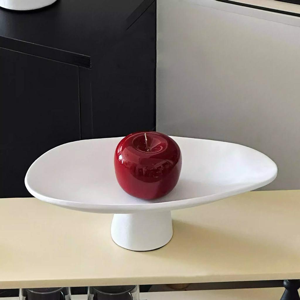 Desktop Storage Container Geometric Fruit Bowl Tray Desktop Storage Container Resin Handicraft Home Decoration Accessories