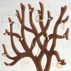 Holder Up Earring Hanger Tree Branch Earring Holder Wood Jewelry Display Stand  Women Girls
