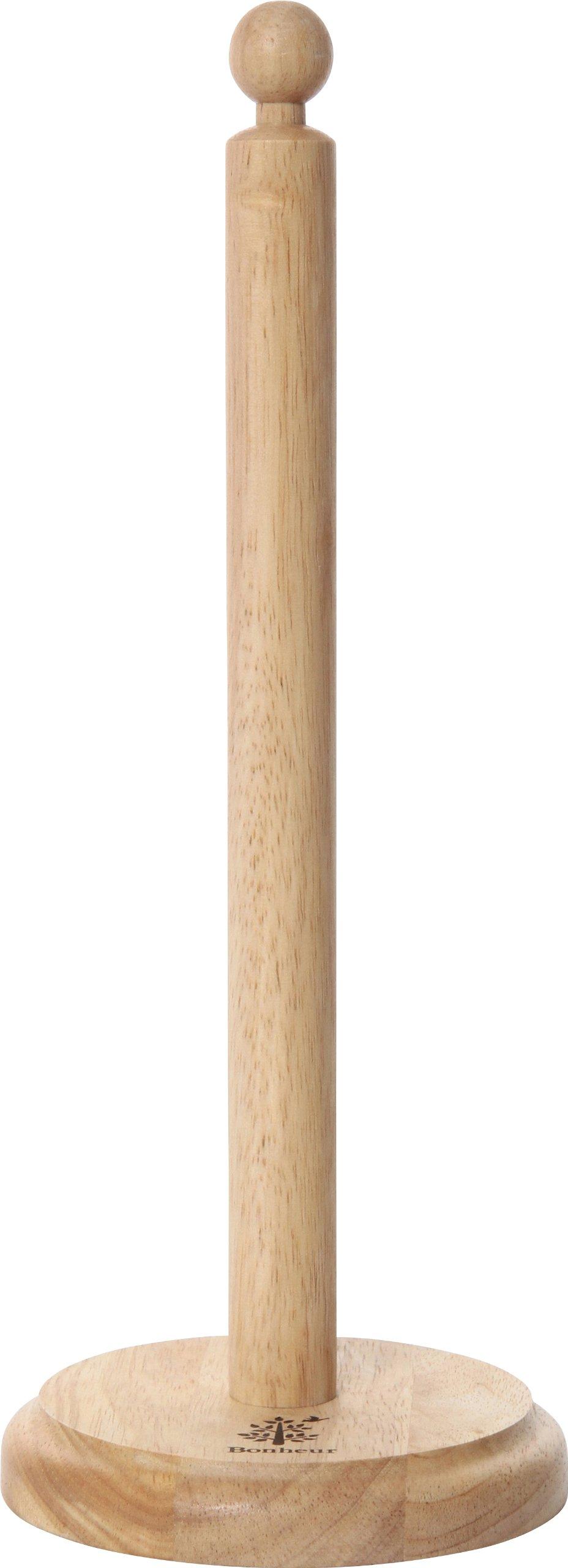 

Fuji Boeki Kitchen Paper Holder Natural Wooden Bonheur 94378