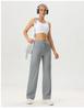 High-Waisted Women's Straight-Leg Yoga Pants for Training and Outdoor Sports