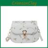 Shoulder Fashion Crossbody Bag With Flower Embroidery Design For Daily Wear