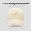 Cotton Summer Cap For Women With Wide Brim Sunshade And Adjustable Fit Perfect For Casual Wear