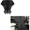 Motorcycle Accessories Windscreen Windshield Baffle Air Wind Deflectors for Kawasaki Z900 2020-2024 Z650 2021-2024